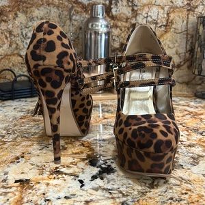 Cheetah Print Anne Michelle heels